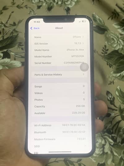 Apple iPhone XS Max 256GB PTA Approved