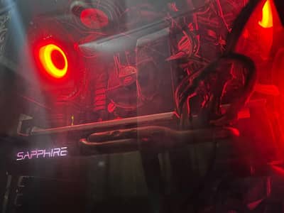 Gaming Pc with Rx 580 sapphire 8gb