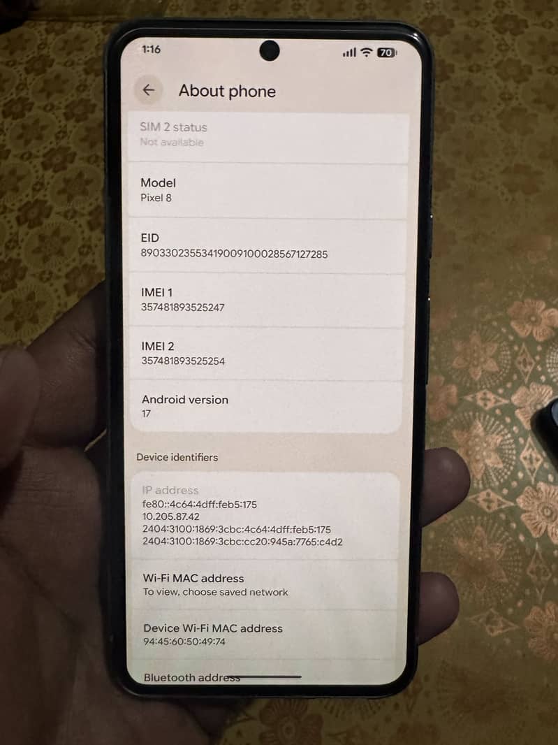 Google Pixel 8 5
