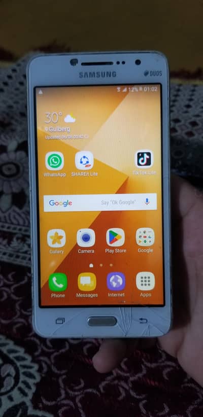 Samsung grnd  prime+ sim note work 03079436021