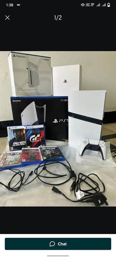 PS5 Pro 2TB Bundle good condition for sale