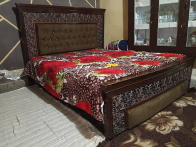 03436602706 Whatsapp double bed and dressing table