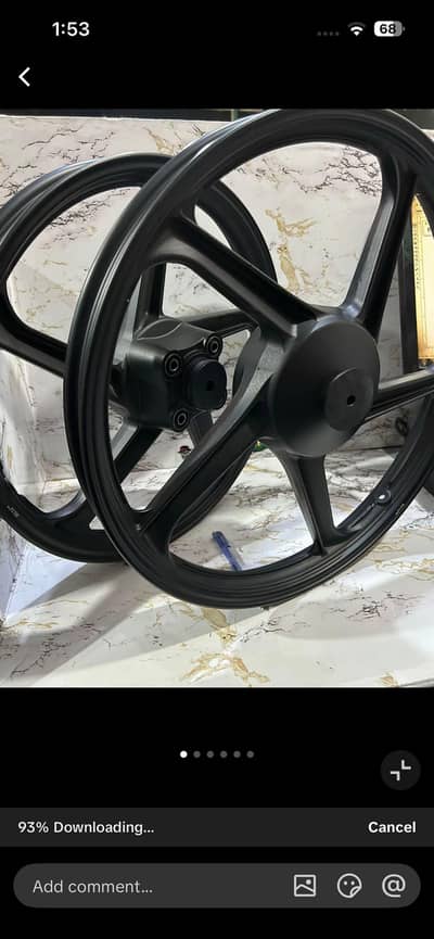alloy rim 125