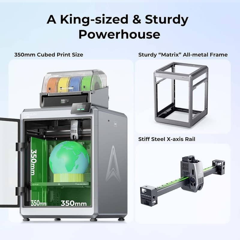 Creality K2 se Combo with ams FDM 3D Printer multi color 1