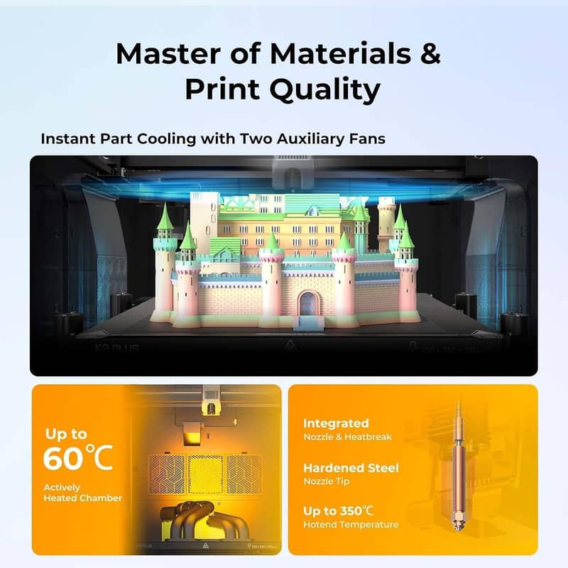 Creality K2 se Combo with ams FDM 3D Printer multi color 3