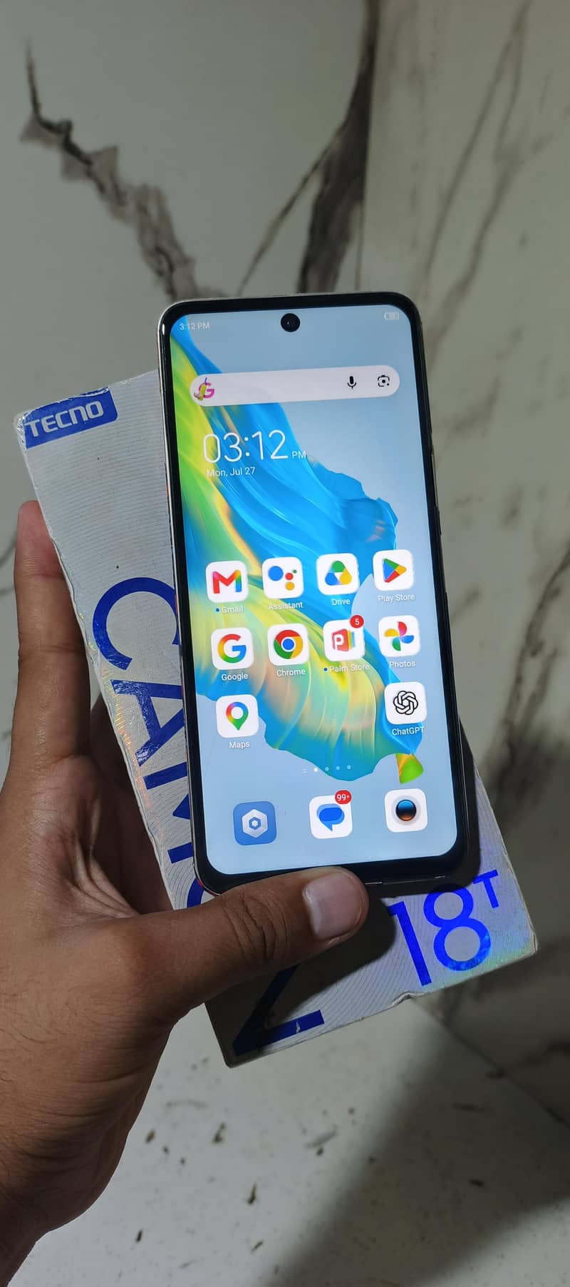 Tecno camon 18T 1