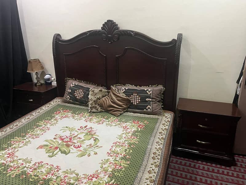 King size bed set 2