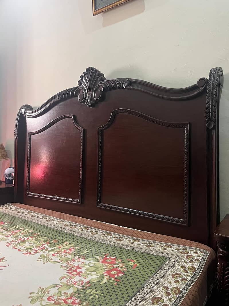 King size bed set 4