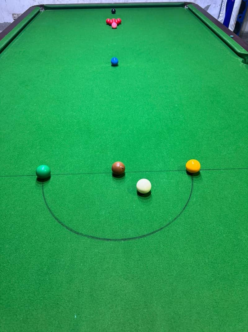 snooker table 6/12 0