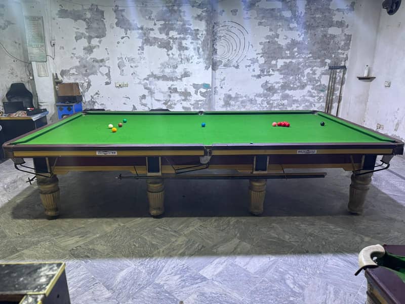 snooker table 6/12 1
