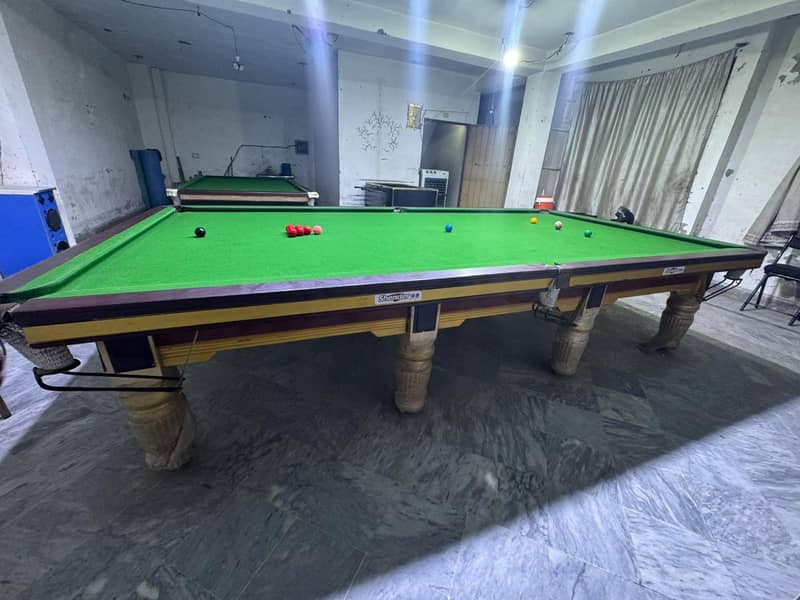 snooker table 6/12 4