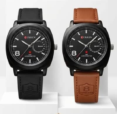 Combo of 2 men's brand new watches luxury style cash on delivery avail