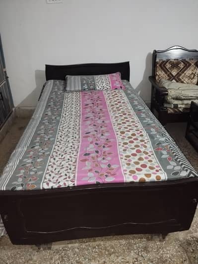 Polished Single Bed for sale