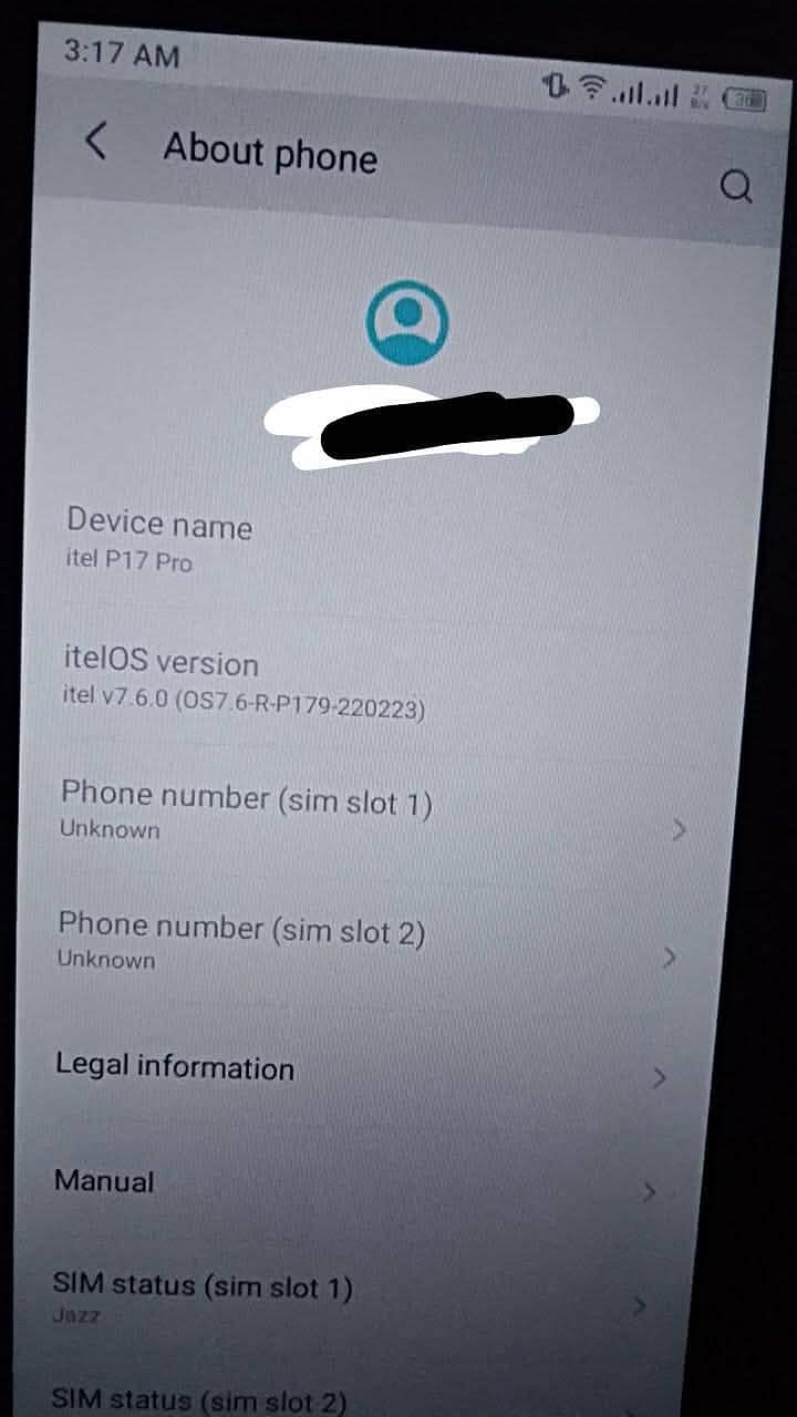 Itel P17 Pro 0