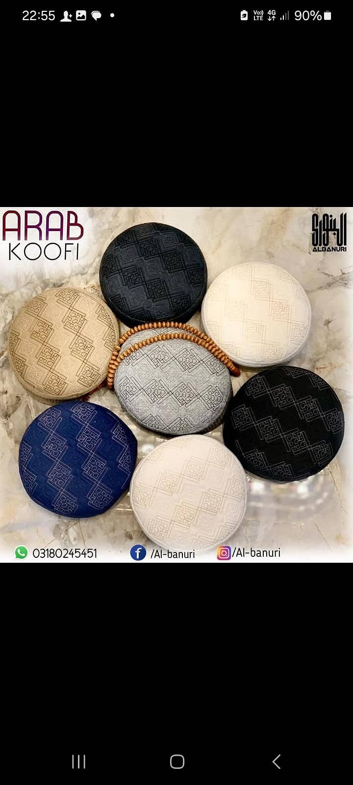 Islamic caps 3