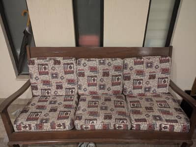 5 seater sofa solid wood