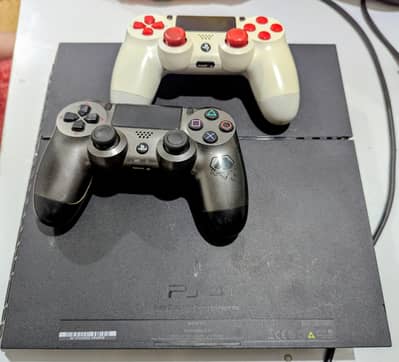 playstation 4 with wireless 4k controller