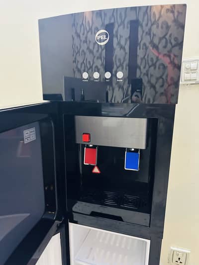 PEL Water Dispenser - 2 Taps + Refrigerator