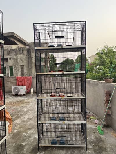 One season used spot welded cages are up for sale 9/10 condition