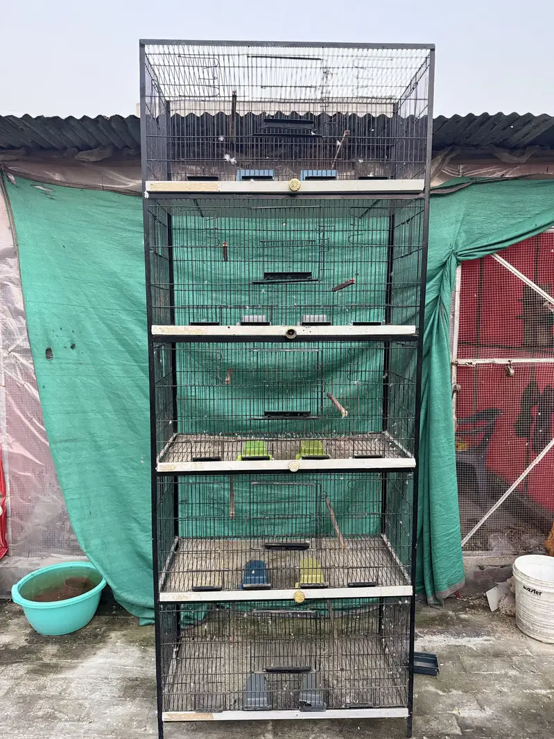 One season used spot welded cages are up for sale 9/10 condition — photo 3