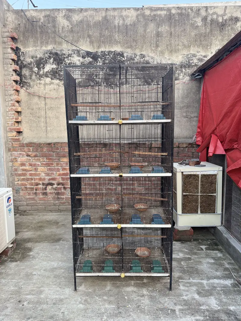 One season used spot welded cages are up for sale 9/10 condition — photo 4