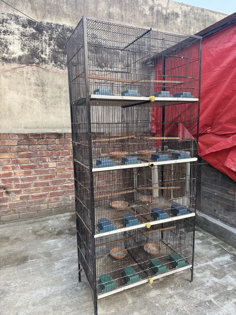 One season used spot welded cages are up for sale 9/10 condition — photo 7