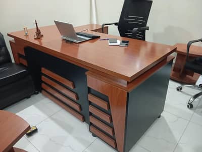 Executive table and office furniture