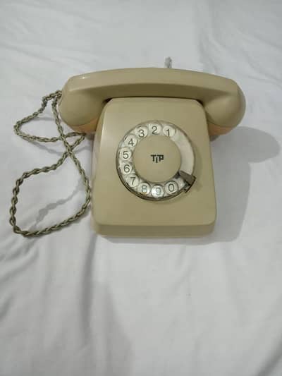 Antique vintage classic vintage rotary old Dial telephone set