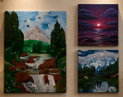 Acrylic Landscape set