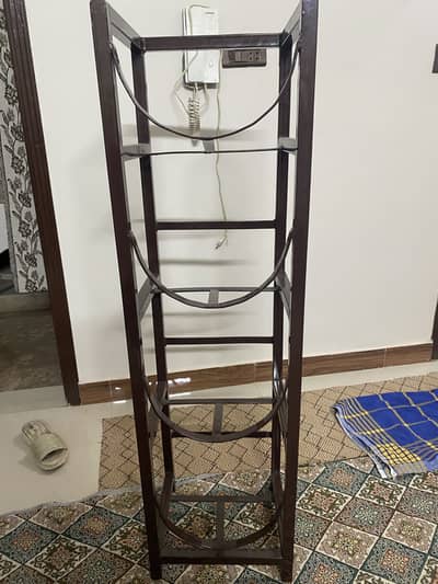 Water galon stand hand made
