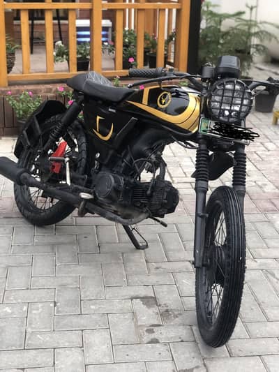 Cafe racer 70cc