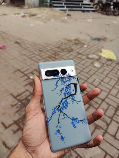Google pixel 7 Pro hazel color 10/10 condition Exchange possible