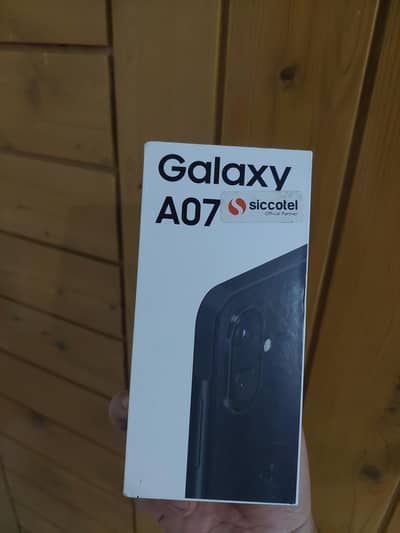 Samsung Mobile A07 Black 4/128GB PTA Approved