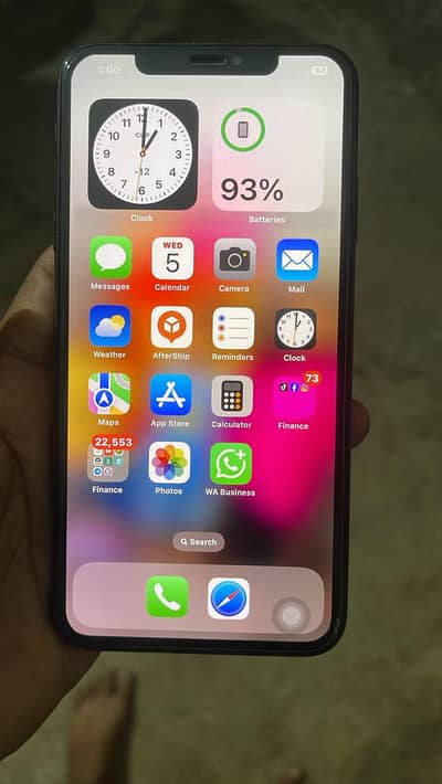 iphone XsMaX black