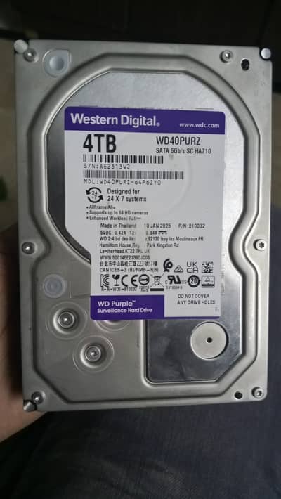 WD 4TB PC HDD