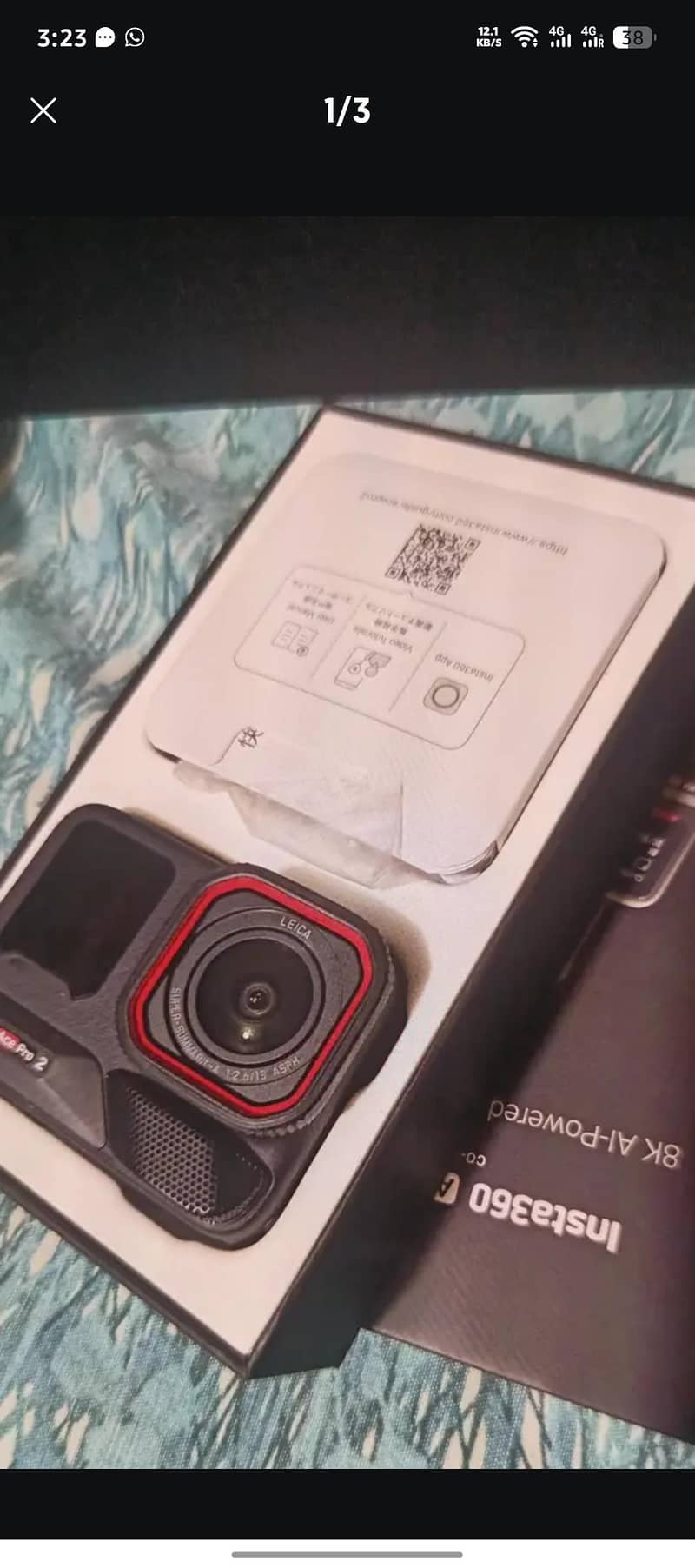 insta 360 ace pro 2 action camera 0