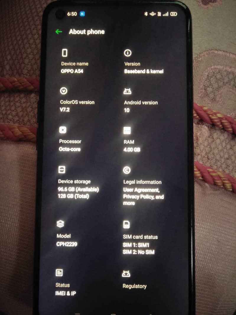 OPPO A54 6