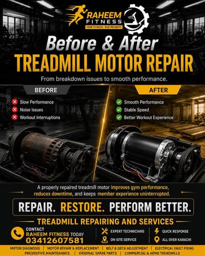 TREADMILL REPAIR SERVICES MAINTENANCE SOLUTIONS