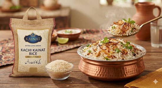 Kachi kainat Rice old on lowest price