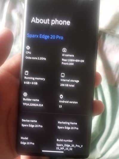 Sparx Edge 20 Pro