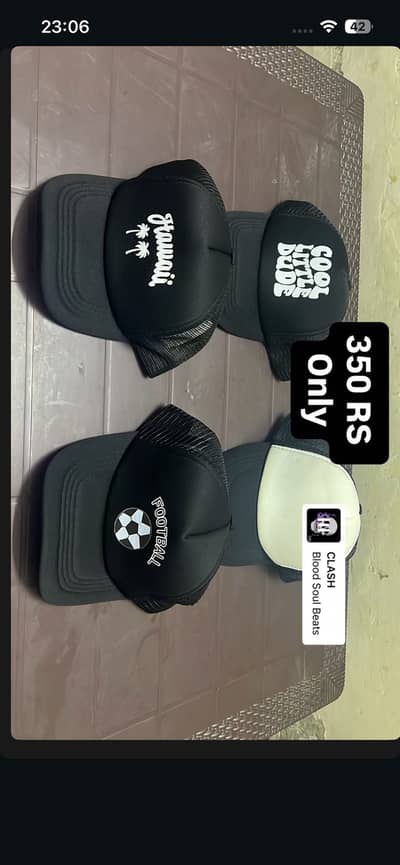 Caps for kids and men