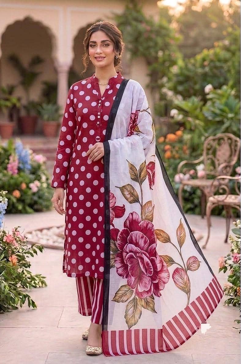 Printed Lawn 3Pc 3