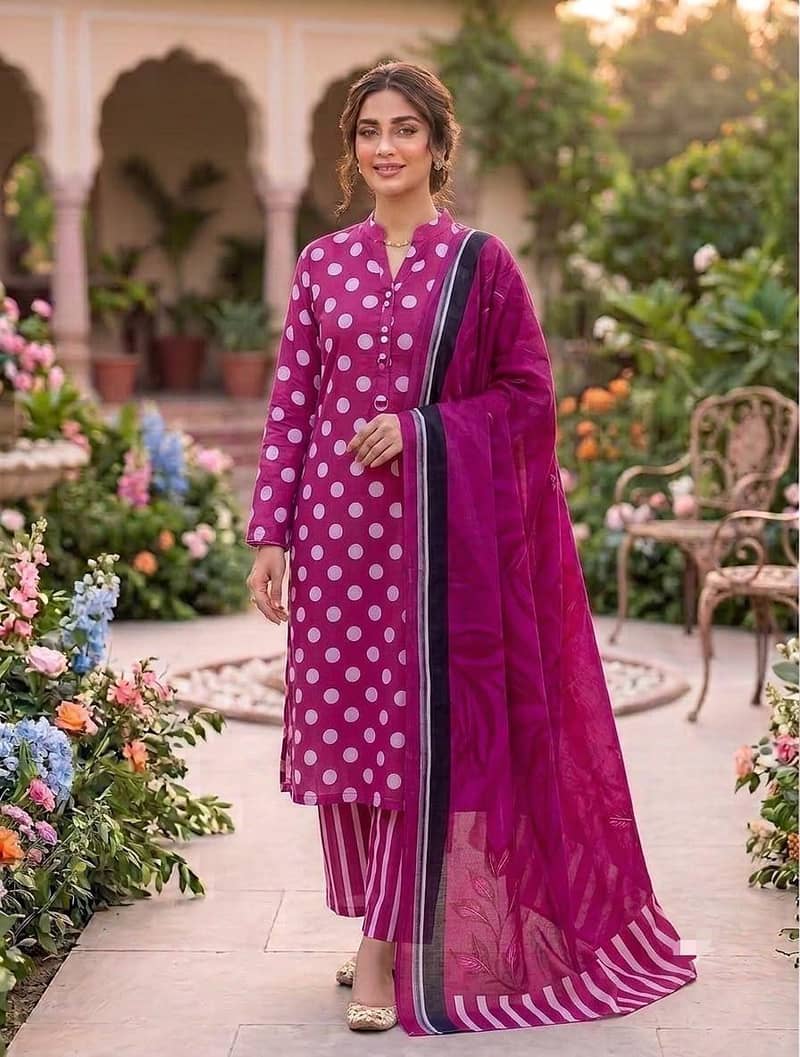 Printed Lawn 3Pc 6