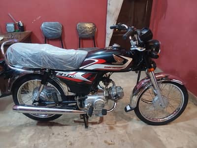 HONDA CD-70 2025 MODEL IN BRAND NEW CONDITION