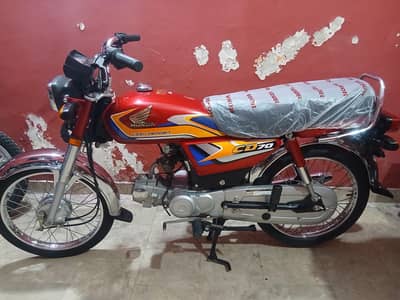 HONDA CD-70 2025 MODEL BRAND NEW CONDITION