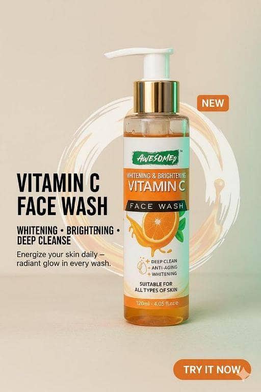 Awesome Face Wash Vitamin C (120 ml)