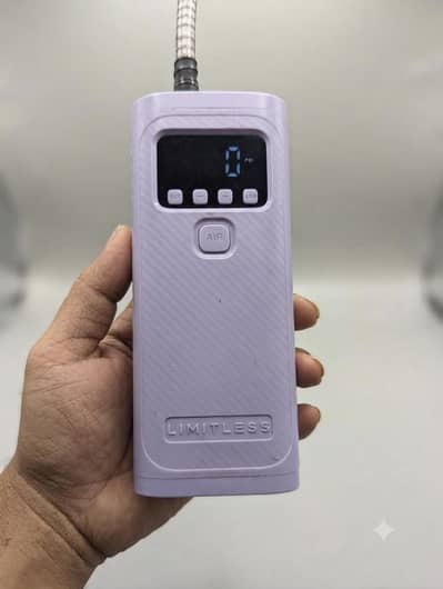 Portable Air Compressor, Power Bank & LED Light! 