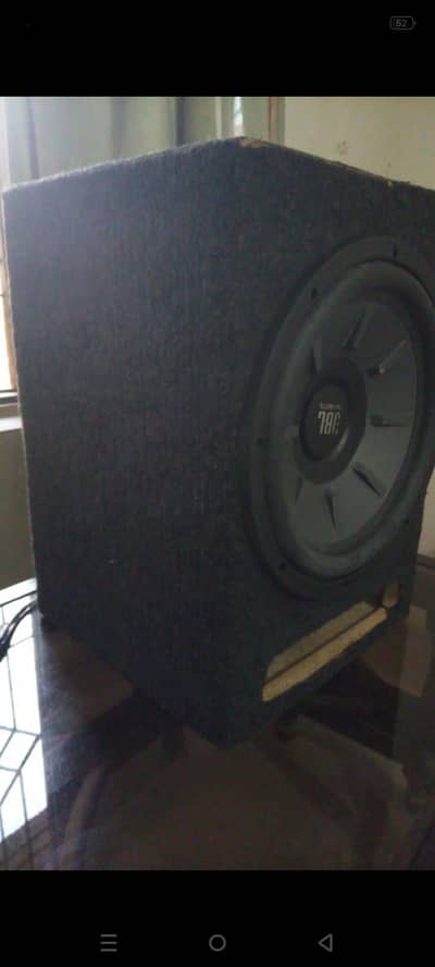 emplifier and jbl woofer slightly use for sale 0316-7419580 contact pl