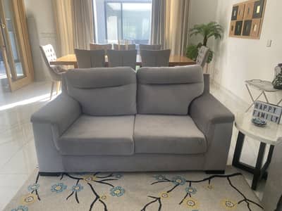 2 seater velvet sofa