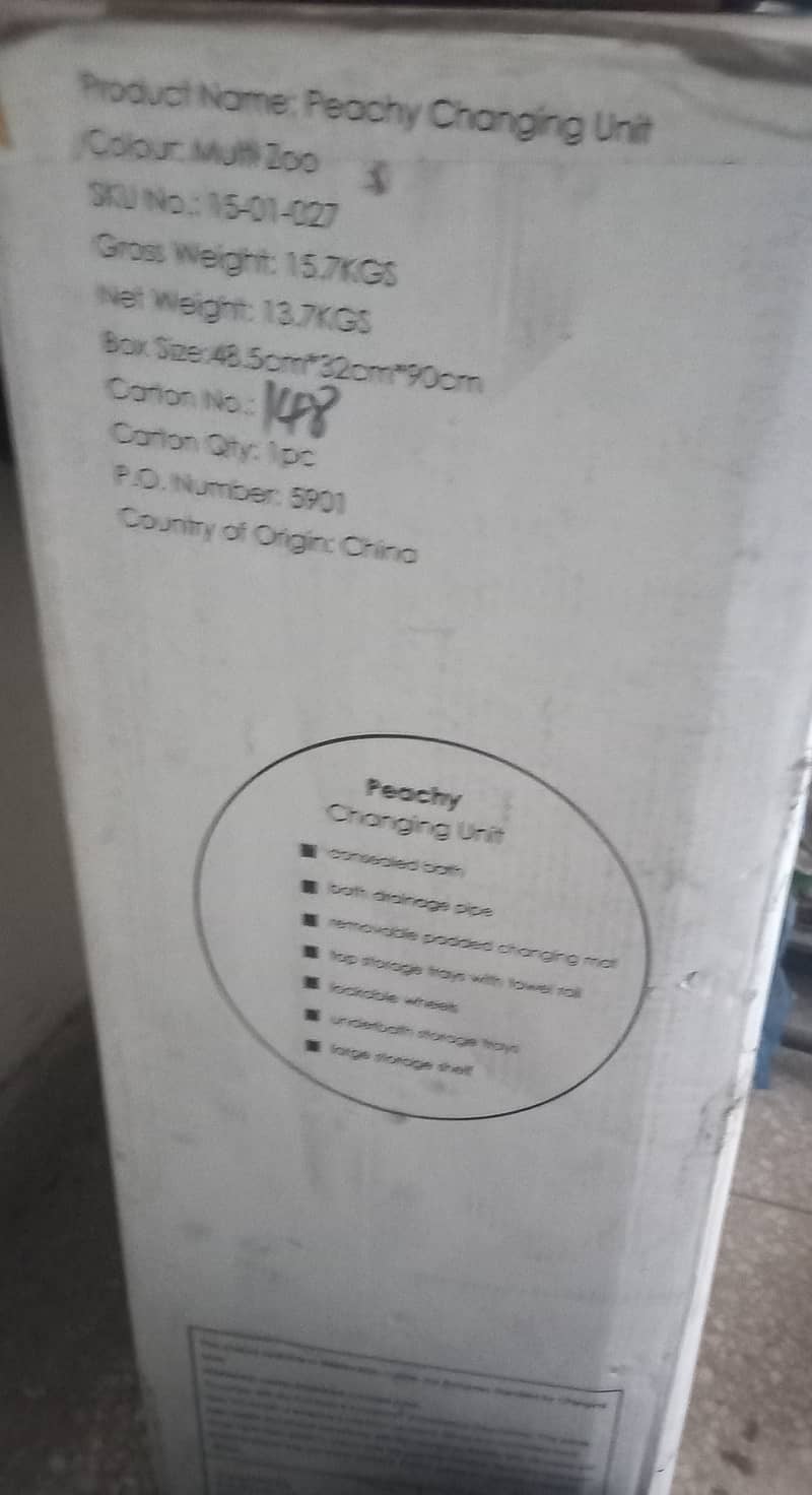Diaper changing unit or bathing unit 0